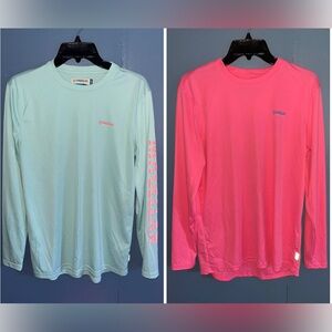 🎣2 for $20 Magellan Outdoors Women’s Fishing Shirts•M•Pink & Blue
